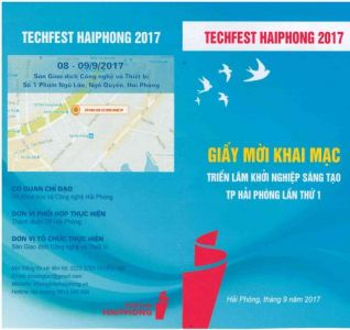 Tham dự Techfest Hải Phòng 2017