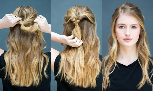 10 kiểu tóc đáng yêu có thể tự làm trong 10 giây